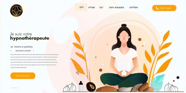 Design de site de sonotherapeute Design de site de sonotherapeute
