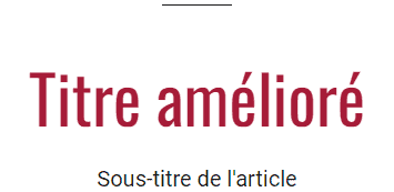 Advanced heading - widget Ultimate Addons for Elementor