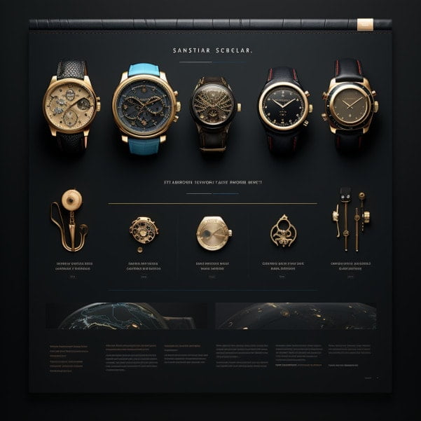 Design page boutique