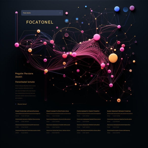 Design pied de page footer