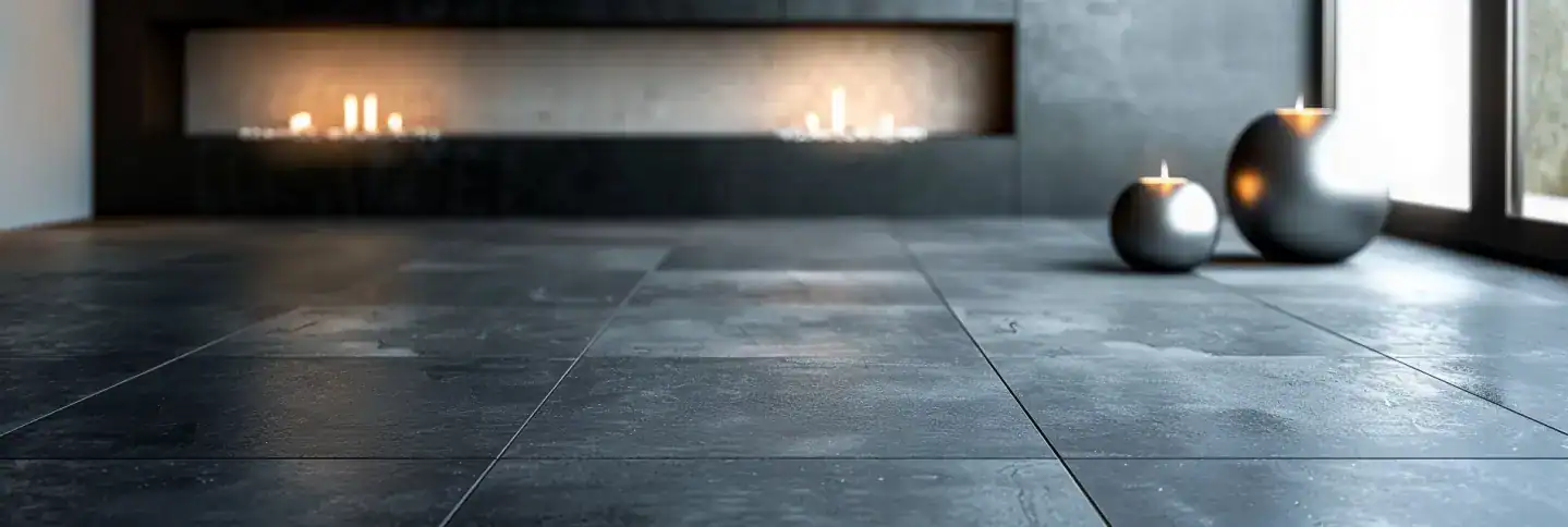 Carrelage noir