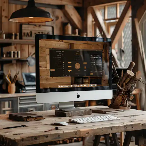Création de site web pour menuisier ébéniste charpentier