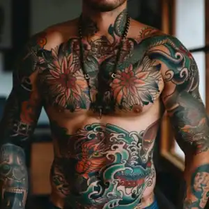 tatouage homme torse 3