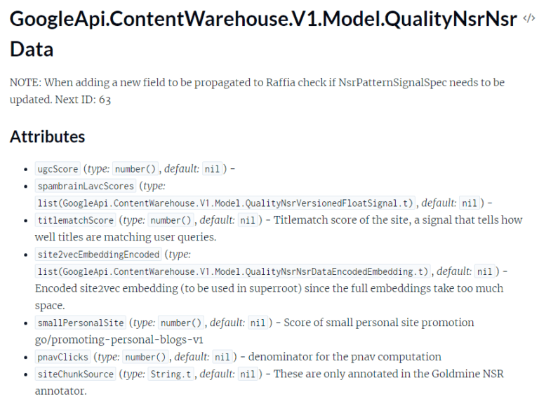 QualityNsrNsrData