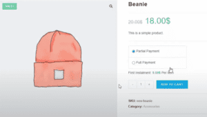 Produit proposant le paiement en plusieurs fois avec ShopLentor